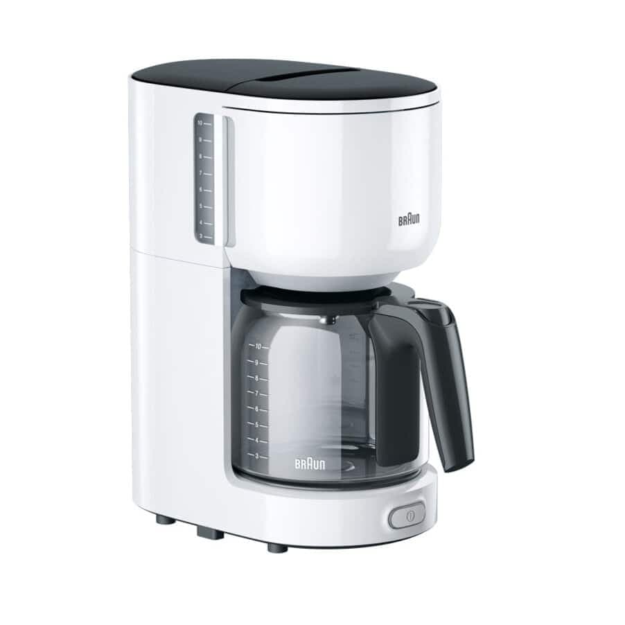 Braun Macchina da caffè PurEase KF 3100 WH 3108-KF3100WH