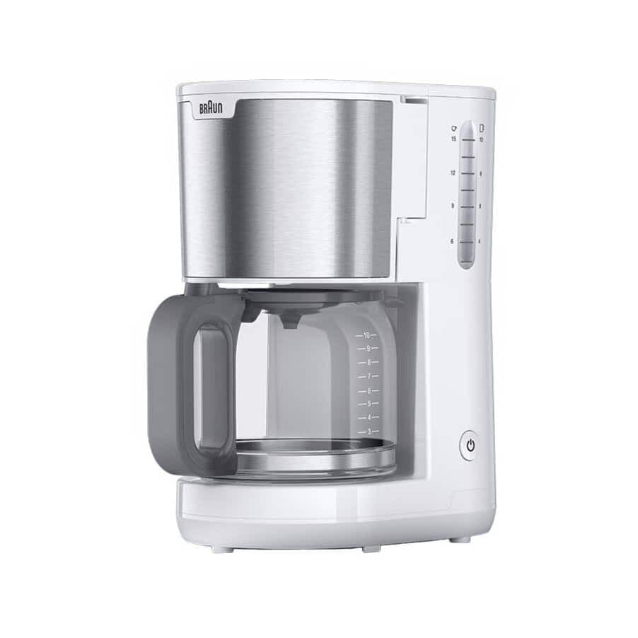 Braun Macchina da caffè PurShine KF1500 Bianco KF101BI-KF1500WH