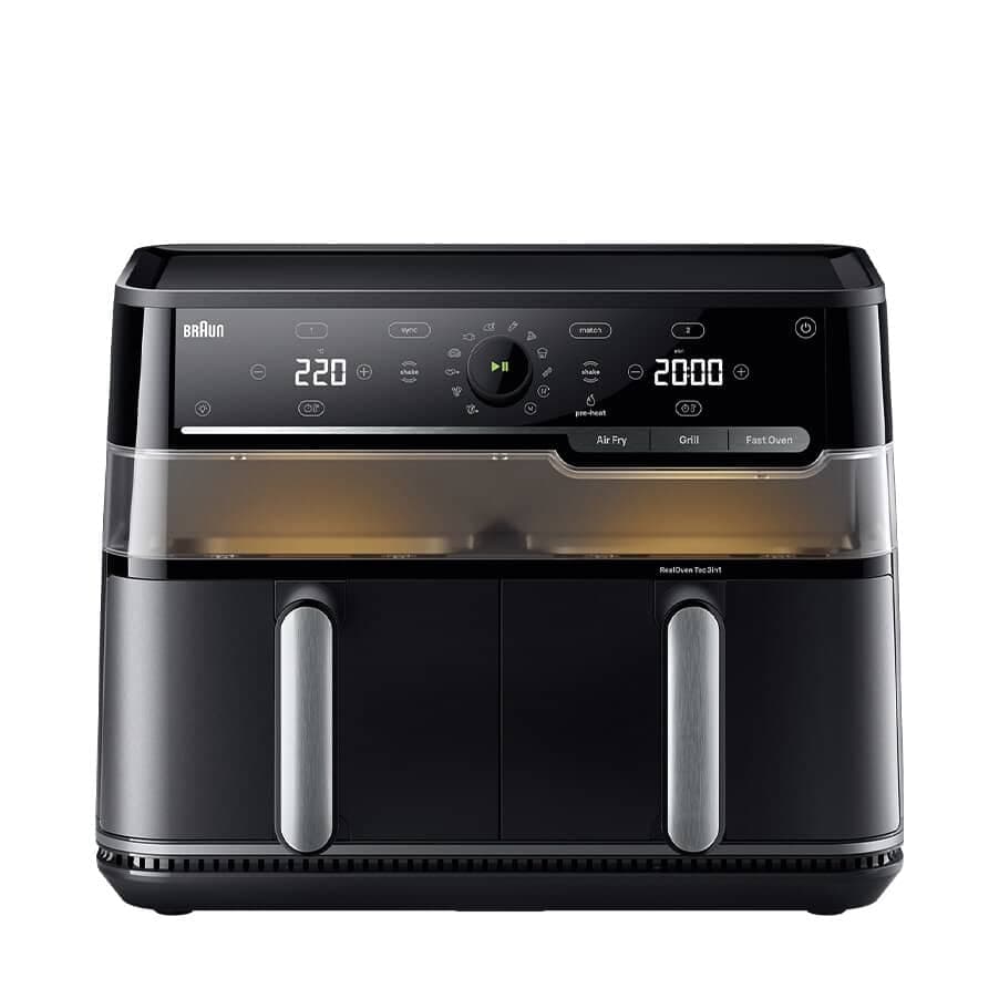 Braun Friggitrice ad aria TwinCook 5 3in1 TD 5073I nero TD5073I-TD5073IBK