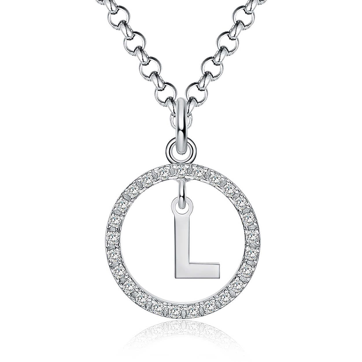 Collana Donna Gioiello Gioiapura Lettera L GYXCAZ0015-YL