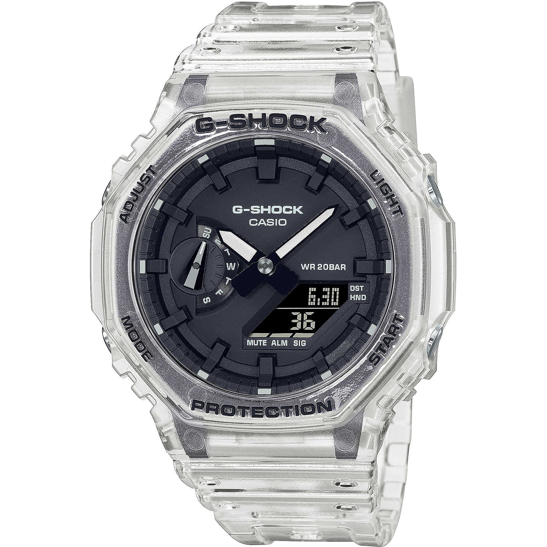 Orologio G-Shock Trasparente Gs Basic GA-2100SKE-7AER