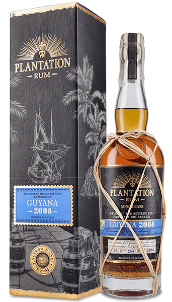 Rum Plantation Guyana 2008 Red Pineau Des Charentes