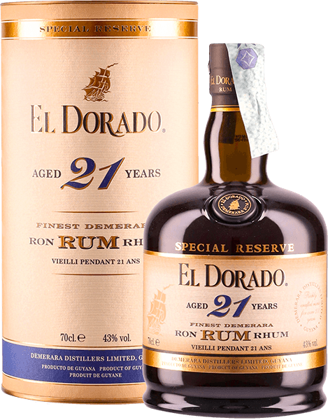 Rum El Dorado 21 Yo