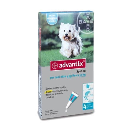Antiparassitario Spot On Cani Medi 4-10kg - Advantix