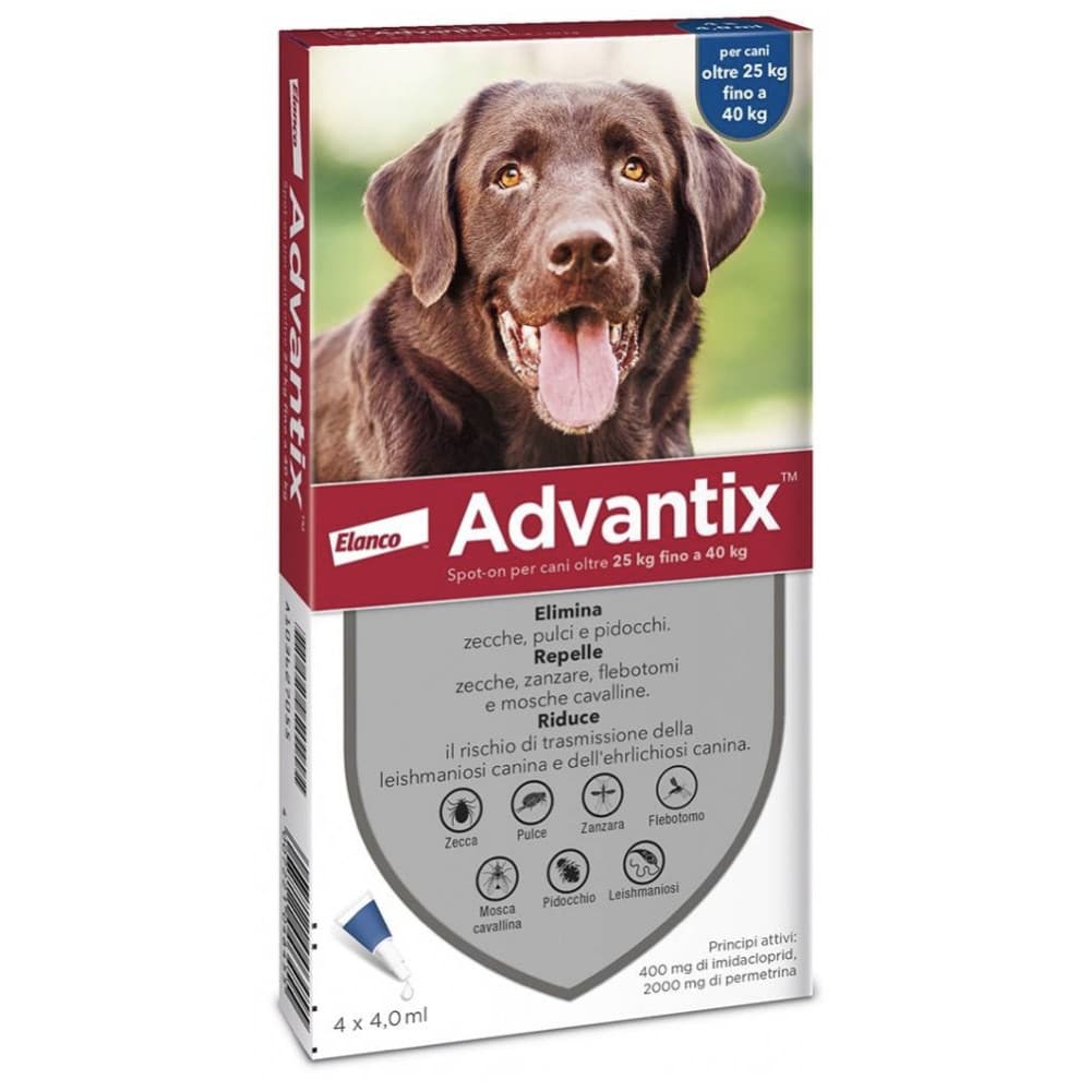 Antiparassitario Spot On Cani 25-40kg - Advantix