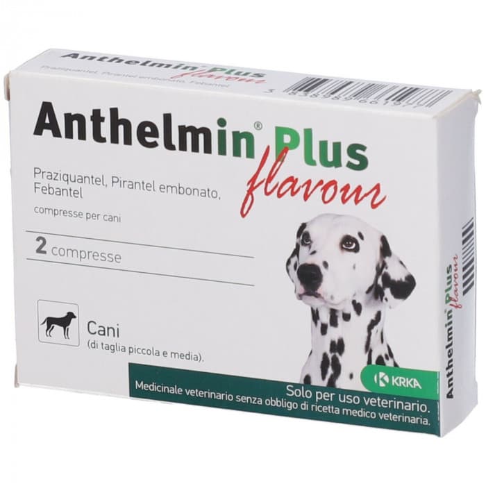 Anthelmin Plus Flavour 2 Compresse per Cani - Krka Farmaceutici