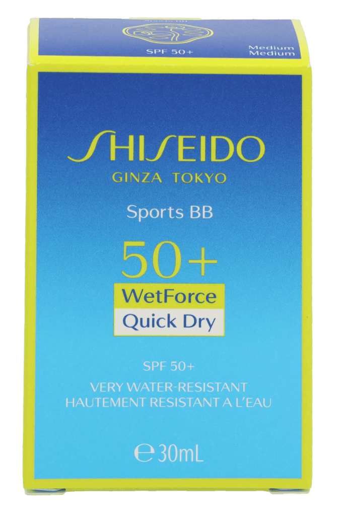 Shiseido Sports BB Wetforce Quick Dry SPF50+ 30 ml Protezione Solare Donna
