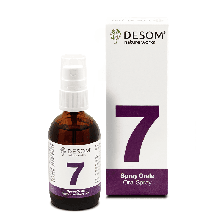 Desom 7 spray 50ml - integratore alimentare per il tono dell'umore