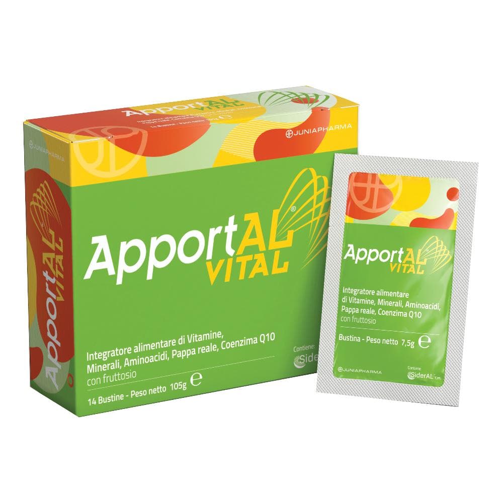Pharmanutra Apportal Vital 14 Bustine - Integratore Energetico