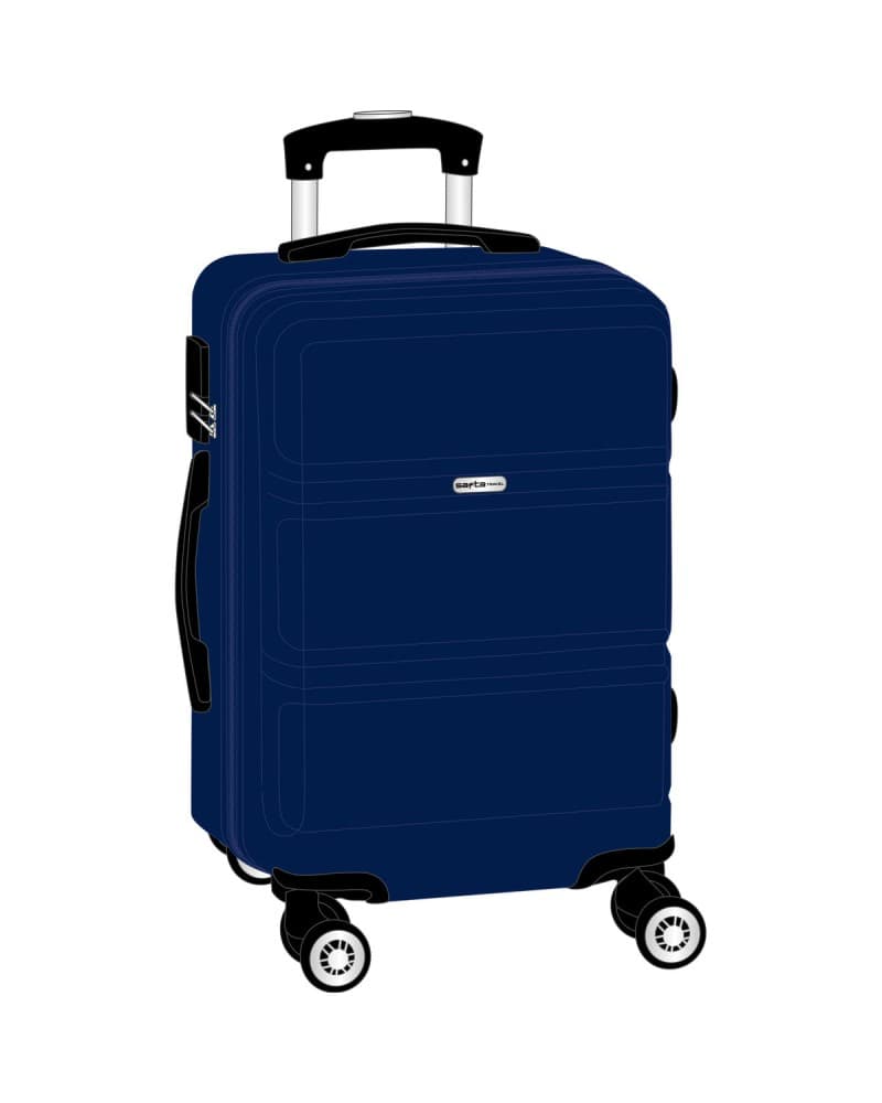 Bagaglio a Mano Safta Blu Marino 20'' 34,5 x 55 x 20 cm
