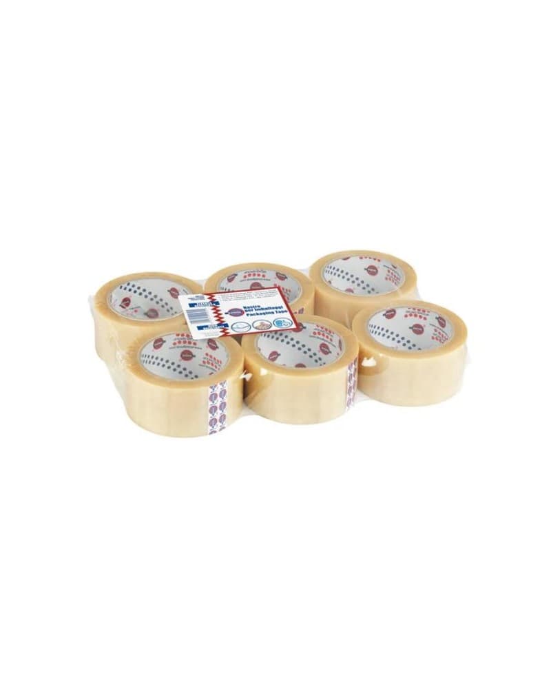 CF6 Nastro Imballo PVC 330 Trasparente 50mm x 66m