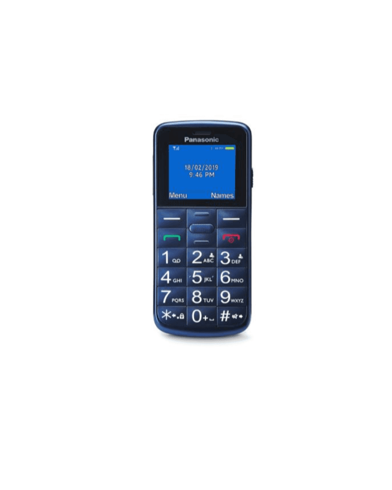 Panasonic KX-TU110 Cellulare Senior Blu