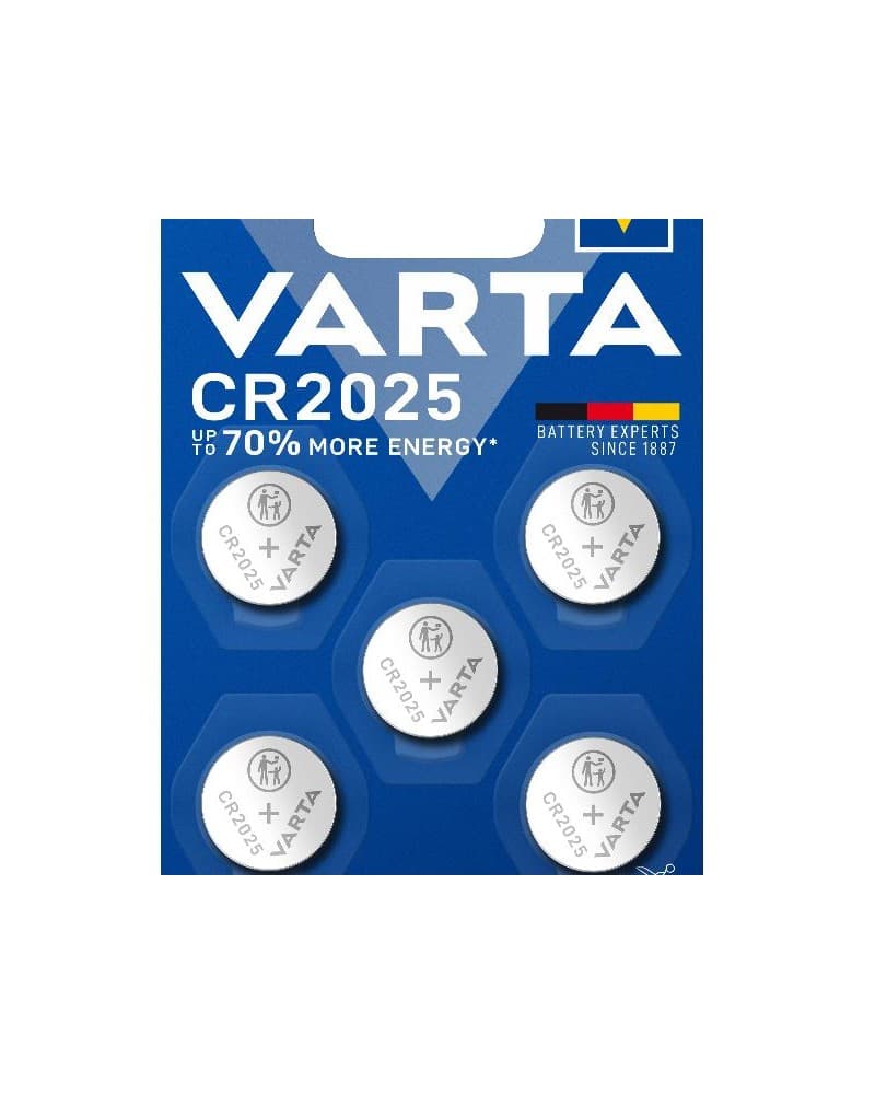VARTA CR 2032 Batteria Litio a Bottone Blister x5