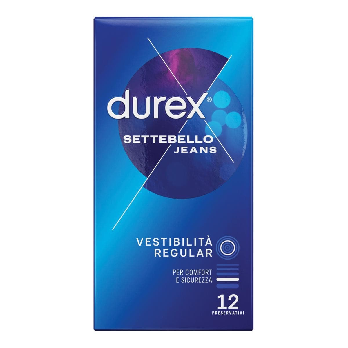 Durex Jeans Profilattici, 12 pezzi
