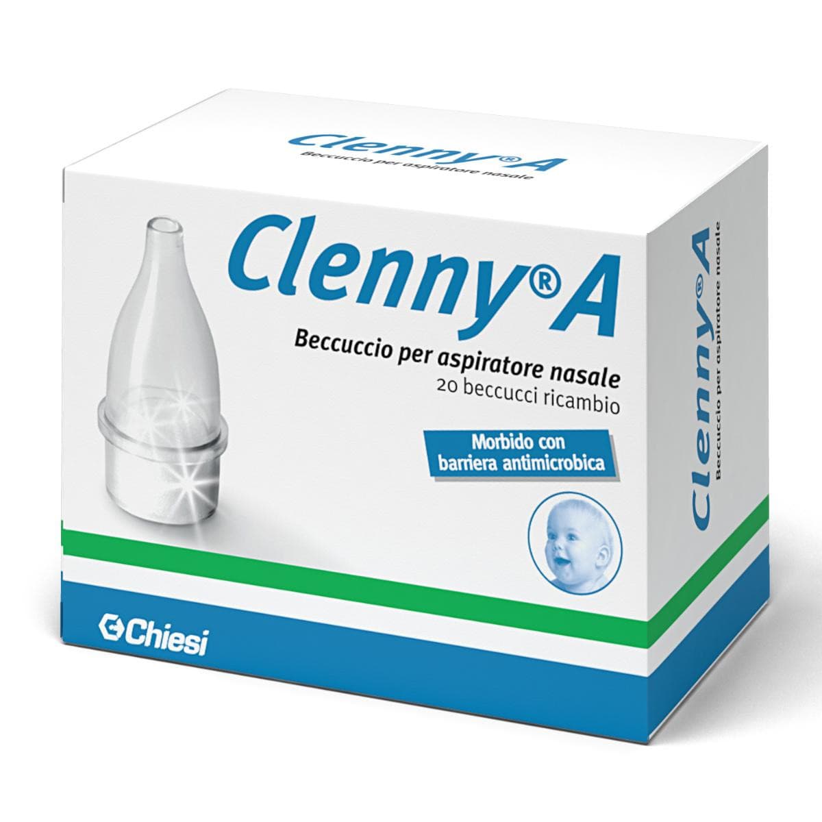 Clenny A Beccuccio Per Aspiratore Nasale 20 Ricambi