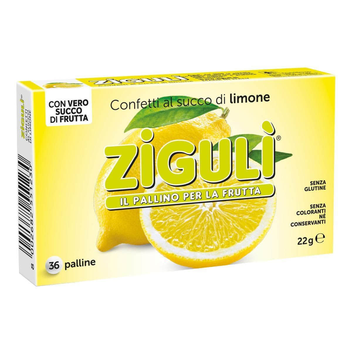 Zigulì Limone Blister 36 Palline