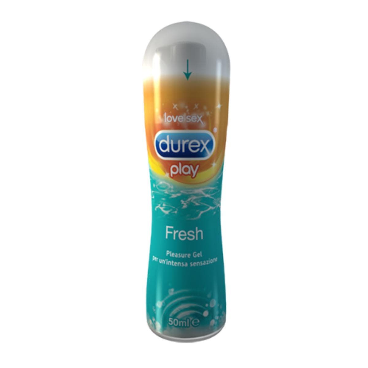 Durex Play Pleasure Gel Fresh Lubrificante Intimo Effetto Fresco, 50ml