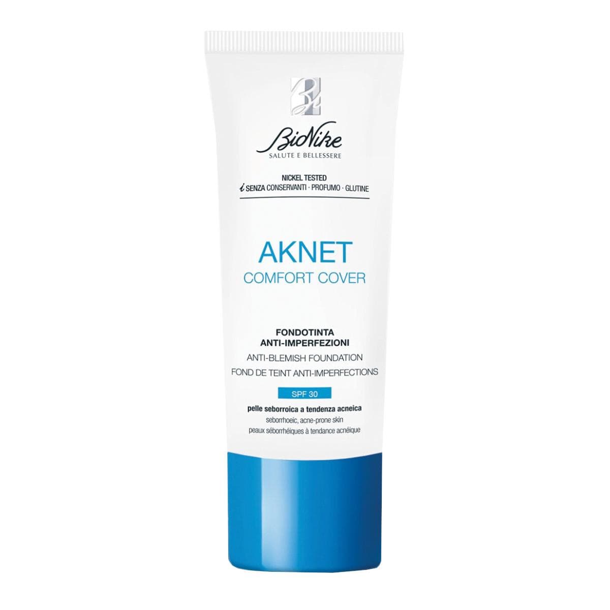 BioNike Aknet Comfort Cover 104 Biscuit 30 ml