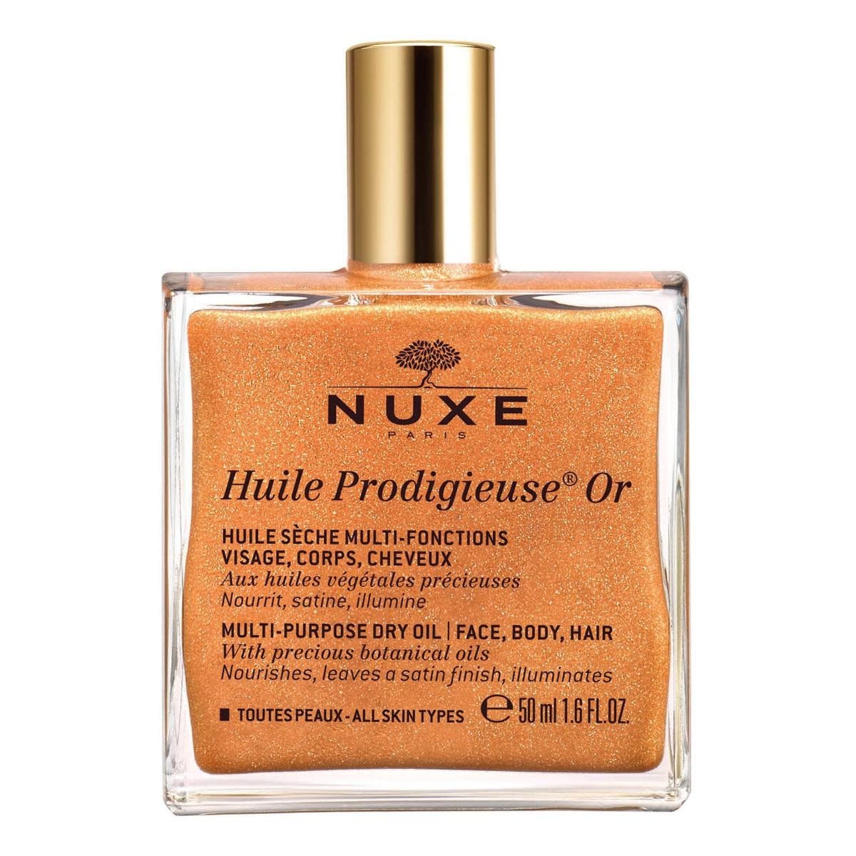 Nuxe Huile Prodigieuse Olio Idratante Oro, 50ml