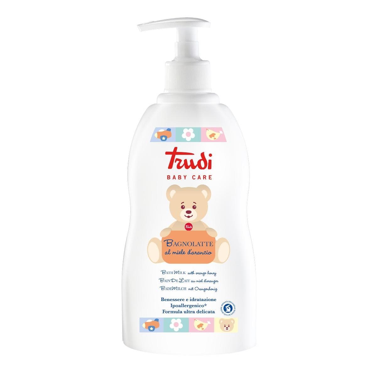 Trudi Baby Care Bagnolatte Al Miele D'Arancio 500 ml