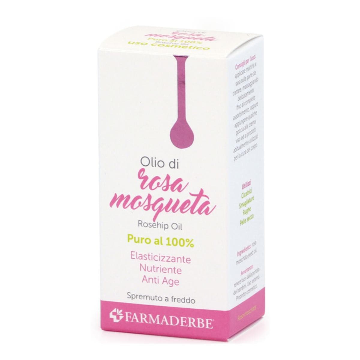 Olio di Rosa Mosqueta Puro 100%, 15ml