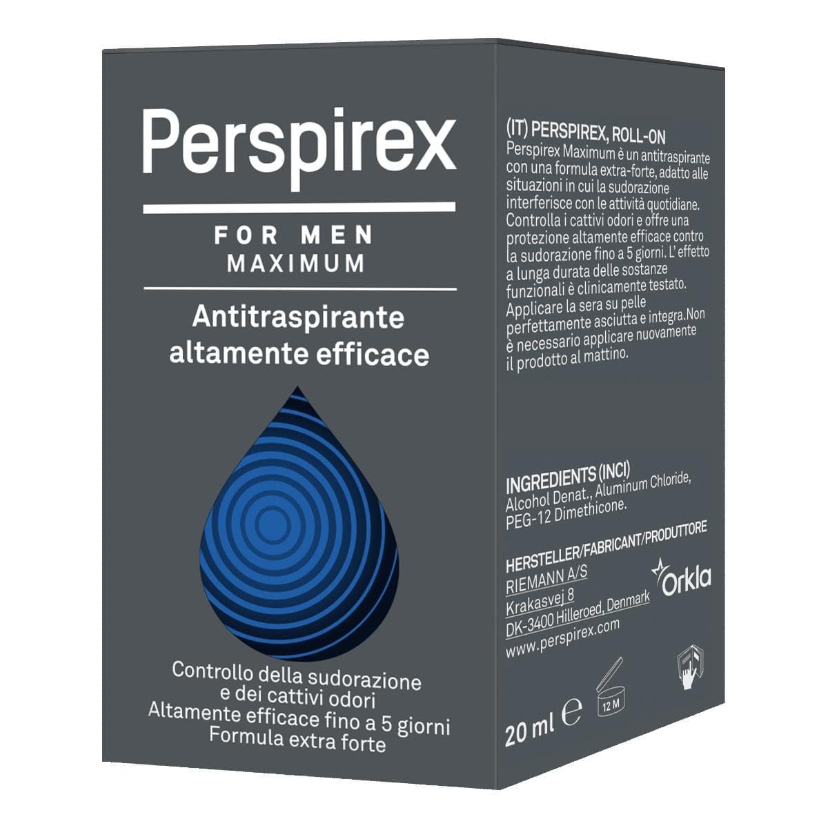 Perspirex Men Maximum Roll-on Deodorante 20ml