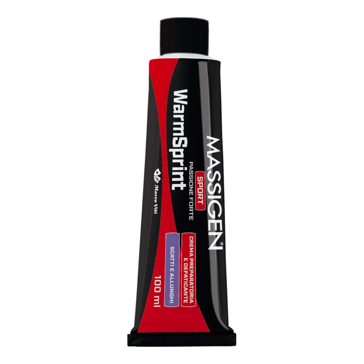 Massigen Sport WarmSprint Crema Preparatoria e Defaticante, 100ml