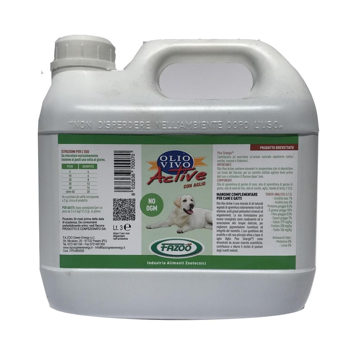 OLIO VIVO CAVALLI OS 3LT
