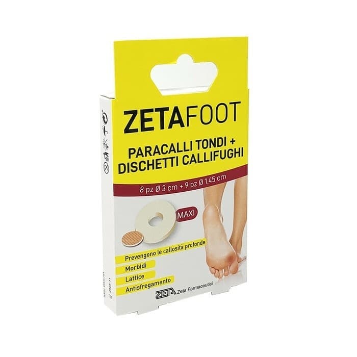 Zeta Farmaceutici ZetaFoot - Paracalli Tondi + Dischetti Callifughi