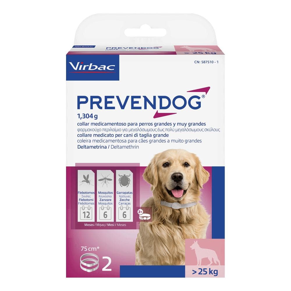 PREVENDOG 75cm 2 Coll.Cani G