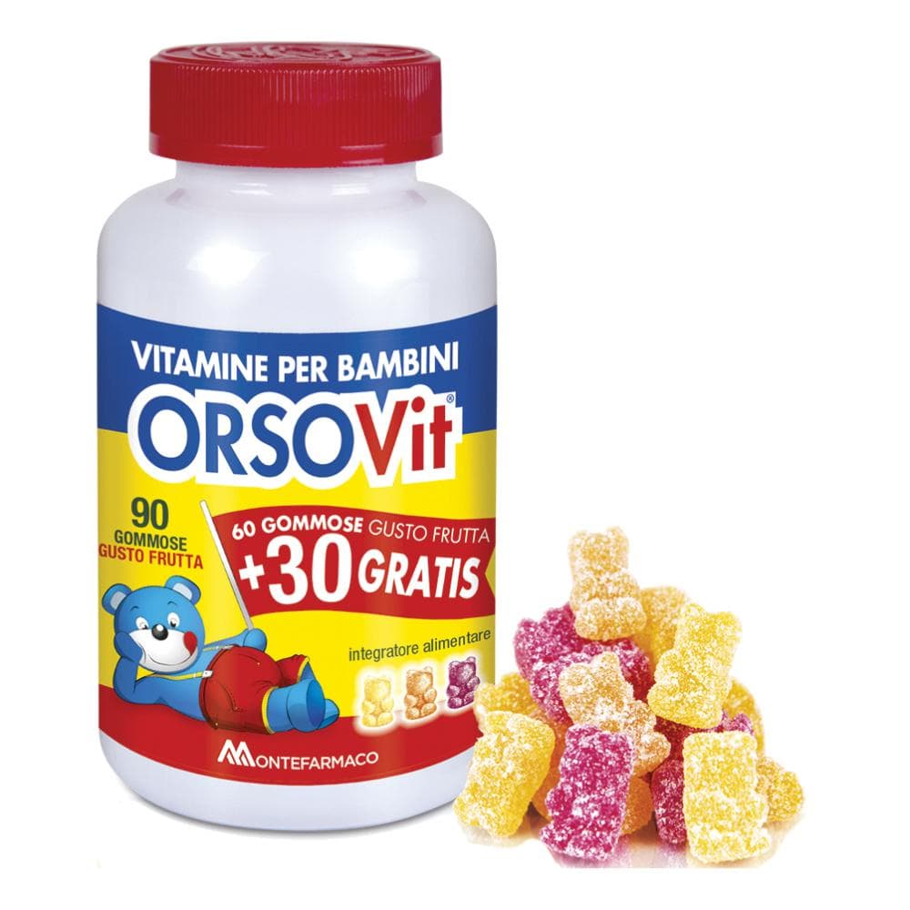 ORSOVIT CARAMELLE GOMMOSE 90PEZZI PROMO