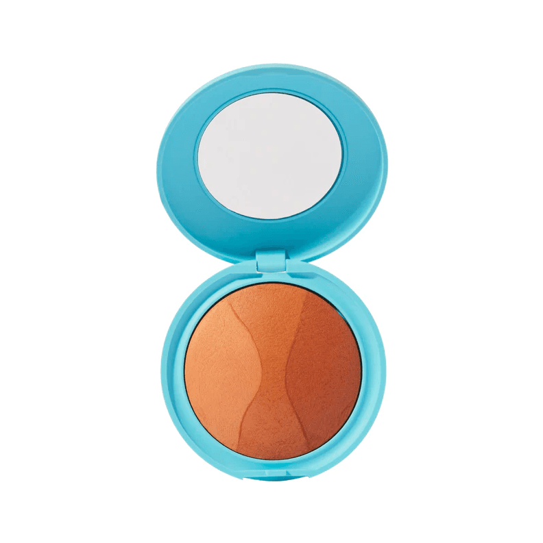 Goovi Sun Kiss Me Terra Abbronzante Trio 02 - Terra effetto matte luminoso - Colore deep golden bronze - 6 g