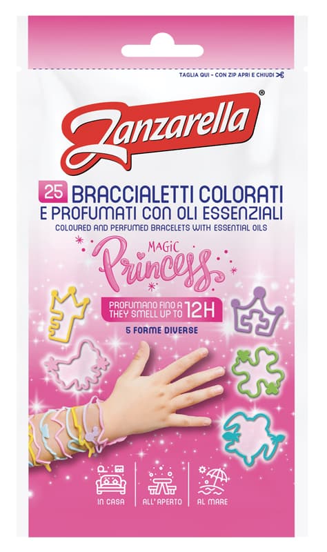 ZANZARELLA Bracc.Princess 25pz