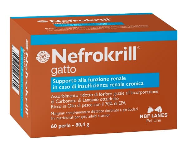 NEFROKRILL Gatto 60 Perle