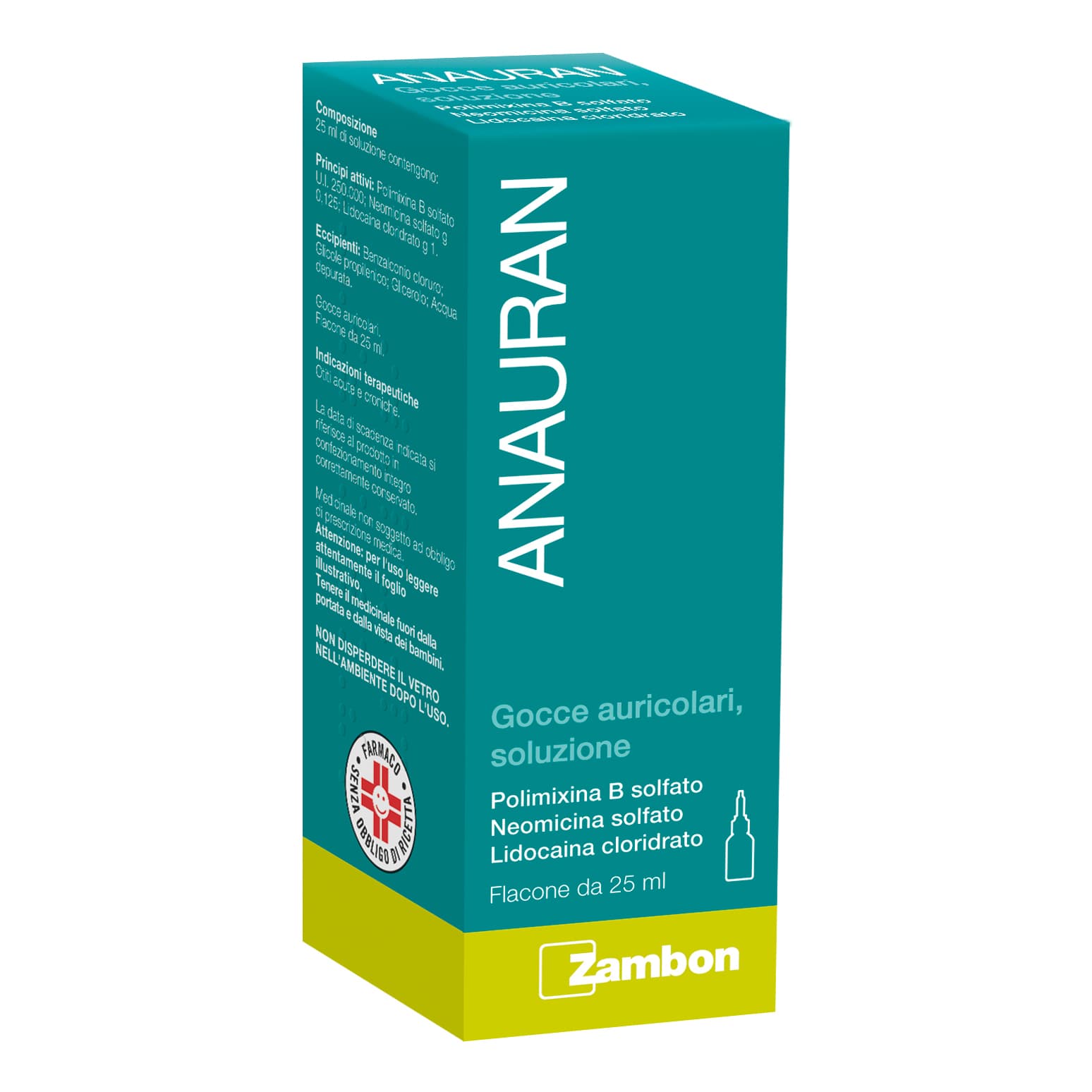 Anauran Gocce Otologiche Flacone 25ml