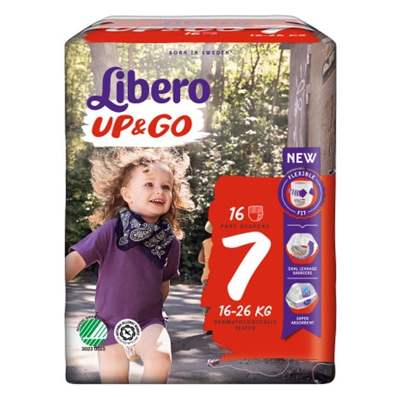 Libero Up&Go Taglia 7 Pannolini 16 Pezzi