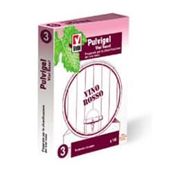 Pulvigel Vino Rosso in Scatola 100 grammi - Chiarificante per Uso Enologico