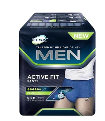 Tena Men Pants Active Fit Taglia S/M 9 Pezzi