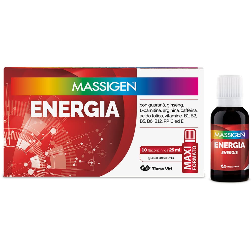 MASSIGEN ENERGIA 10fl.25ml