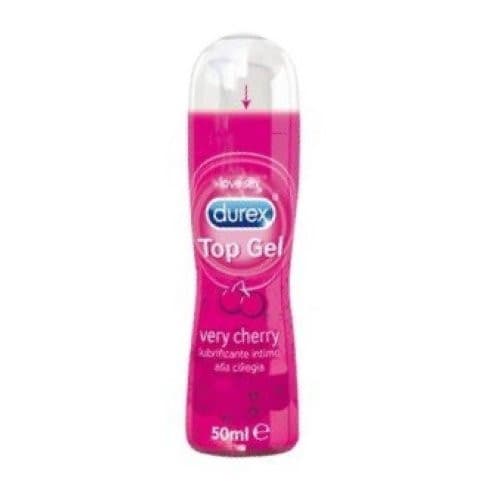 Durex Top Gel Very Cherry Lubrificante Intimo Aroma Ciliegia a Base Acqua 50ml