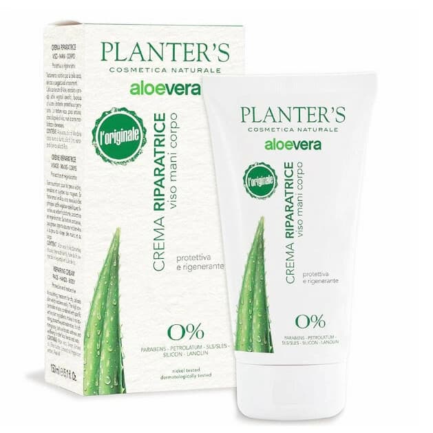 Planter's Crema Riparatrice Aloe Vera Idratante Viso Mani Corpo 150ml