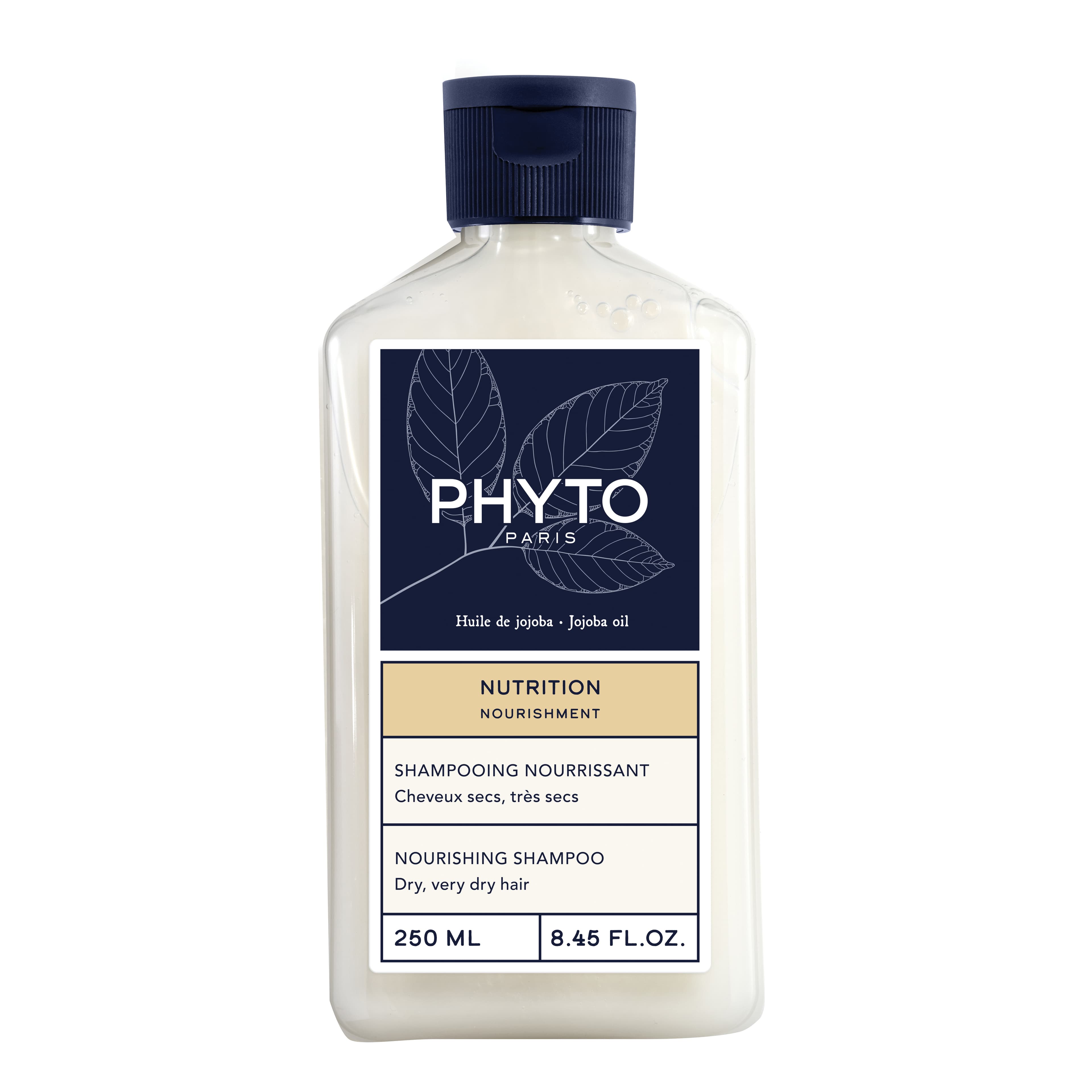 Phyto Phytonutrimento Shampoo - Shampoo nutriente per capelli secchi e molto secchi - 250 ml