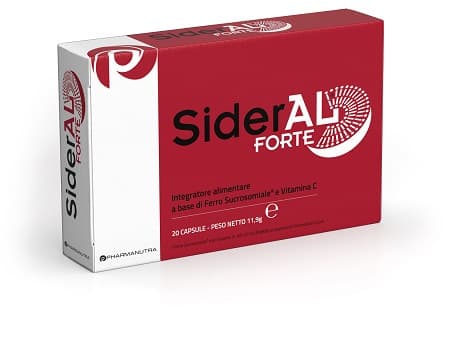 Sideral Forte | Ferro Sucrosomiale 30 mg + Vitamina C 20 CAPSULE