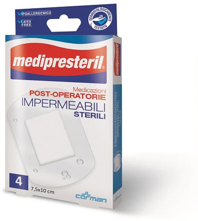 MEDIPRESTERIL CER IMP7,5X10 4P