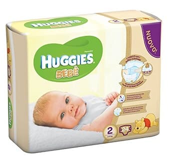 HUGG.Bebe'Base 2(3-6Kg)24pz