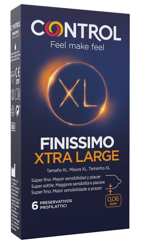 CONTROL FINISSIMO ORIGINAL XL 6 PEZZI