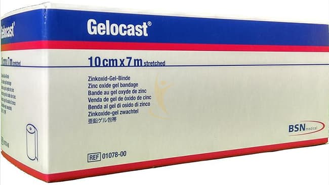 BENDA NON ELASTICA GELOCAST GEL DI OSSIDO DI ZINCO 700X10 CM1 PEZZO