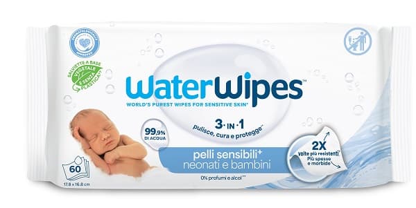 WATERWIPES Bio Salv.60pz