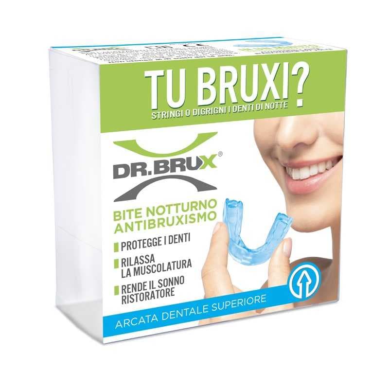 Dr brux bite notte sup azzurro
