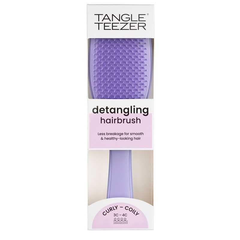 Tangle teezer wet detangler curly lilac